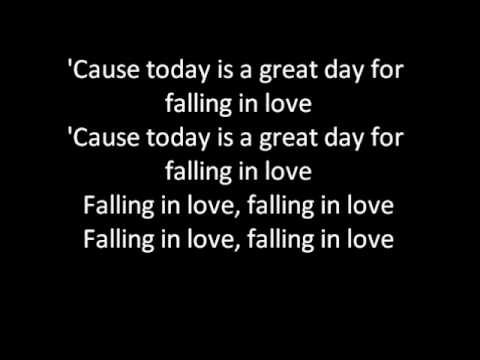 Taio cruz-falling in love lyrics