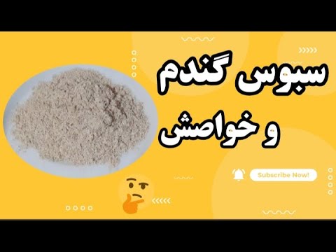 سبوس گندم و خواص خوراکی و دارویی آن