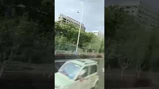 So Peaceful Yangling City China.no Traffic In Work Hours.