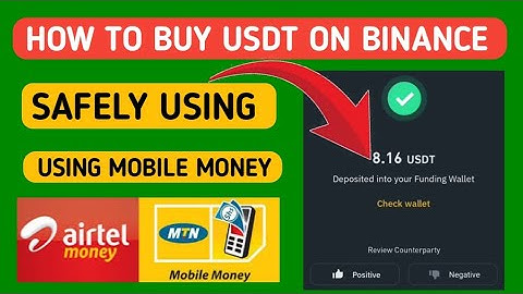 How to buy usdt on binance P2P | How to buy usdt using mobile money