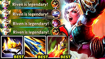 RIVEN TOP IS A 1V5 BEAST I 100% RECOMMEND TO EVERYONE 👌 2025 Riven TOP Gameplay Guide