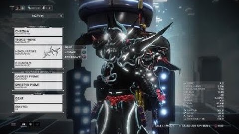 Warframe - Chroma and Tigris Prime (100% STATUS) OP Build KILl ALL 1 SHOT
