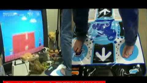 I BEAT SUPER MARIO BROS... WITH A DANCE PAD  *Best Ever!!!*