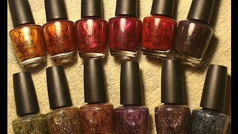 OPI Burlesque Collection!!! Haul, Review, Swatches