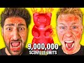 Eating The World’s HOTTEST Gummy Bear ($1000 Challenge)