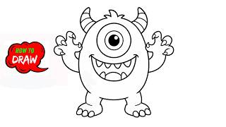 How to Draw Monsters | Beginner Art Lesson Unlock Your Creativity With Monster Art In Pdf Format