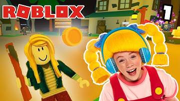 Roblox | Mining Simulator With Mary EP1 | Mother Goose Club Let