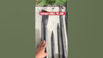 Xàbeng thép ray đường tàu vừa to lại chắc khoẻ..!!!