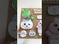 かわいい人気キャラクターのフィジェットボード✨Japanese Character Fidget Board#paperdiy #asmr #fidgetboard #aesthetic