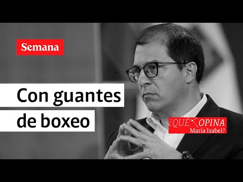 ¿Qué opina María Isabel? El Fiscal saca sus guantes de boxeo