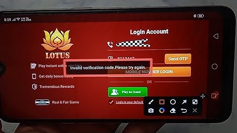 How to fix invalid verification code. Please try again. problem solve in Teen Patti okra