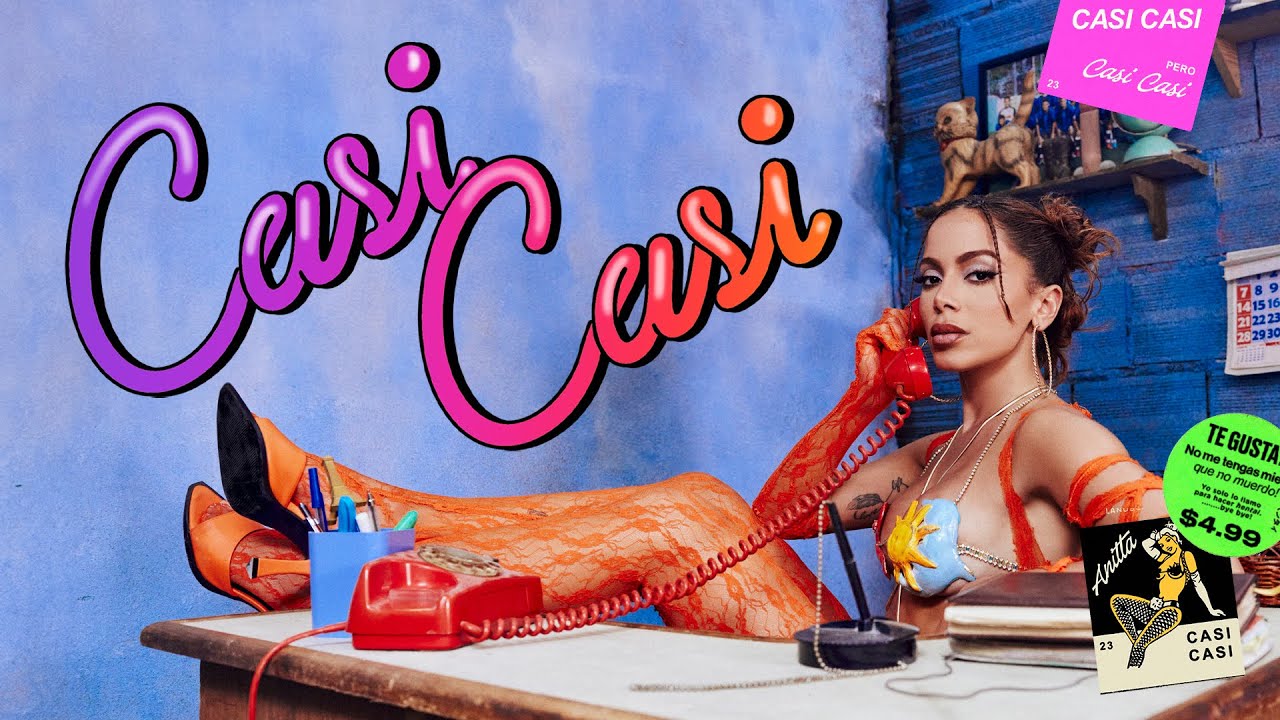 Anitta - Casi Casi (Official Lyric Video)