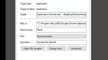 Chrome Scrambled Printing Fix