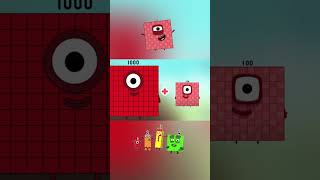 Numberblocks Learn Subtraction Countdown from 1100 #funny
