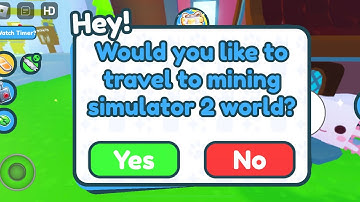 Pet simulator Z link mining, simulator 2 world