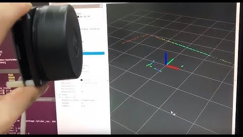 NVIDIA jetson nano based RpLiDAR A1 scanner