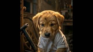 Sometimes, the smallest hands build the biggest dreams. ✨#Ai Dog