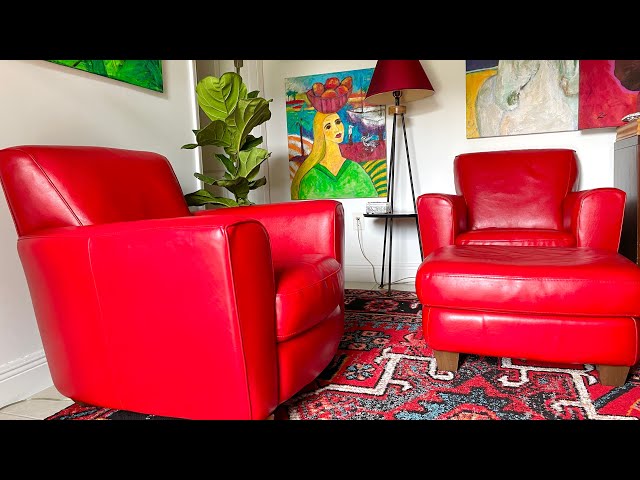 DIY Explained // Painted Leather Furniture – HEATHER KW STYLES