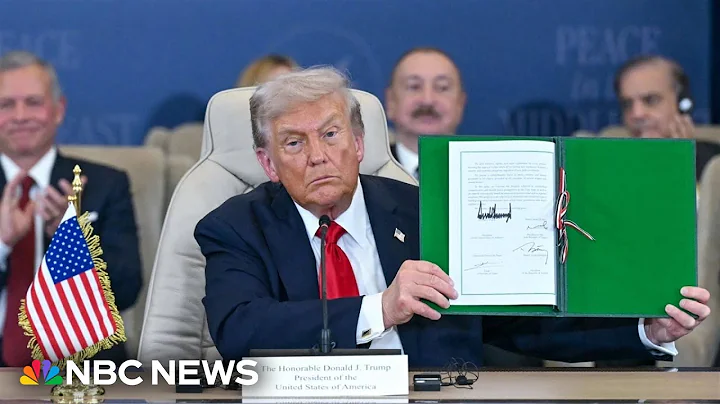 Trump békemegállapodást írt alá Izrael és a Hamász között az egyiptomi csúcstalálkozón