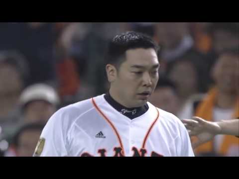 2014年7月11日 巨人×阪神戦 阿部慎之助 暴力行為で退場