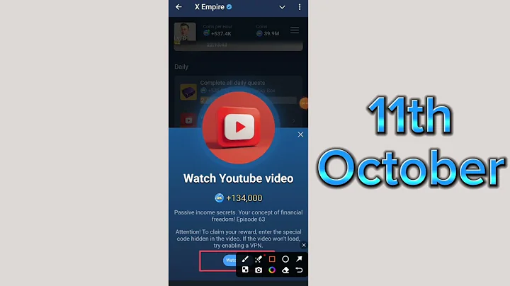 Passive income secrets. Your concept of financial freedom! Episode 63 | X Empire | X Empire Code |