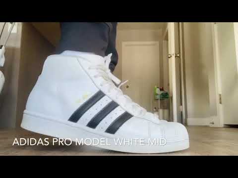 adidas pro model on feet