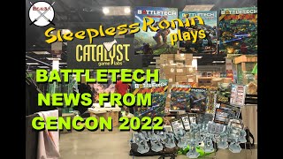 Новости Battletech с Gencon 2022 с играми SleeplessRonin