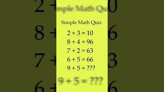 Ultimate Math Quiz Challenge with Surprising Answers #study #shorts #viral screenshot 4