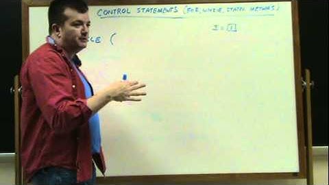 Java Control Structures