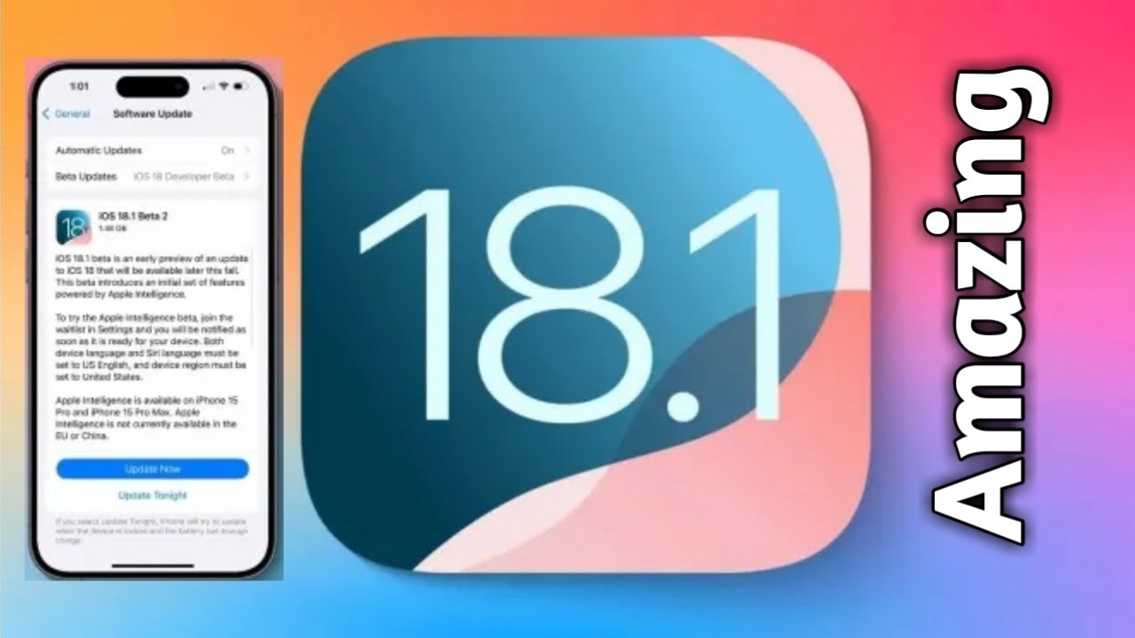iOS 18.1 Beta 3 Released - What's New? - YouTube
