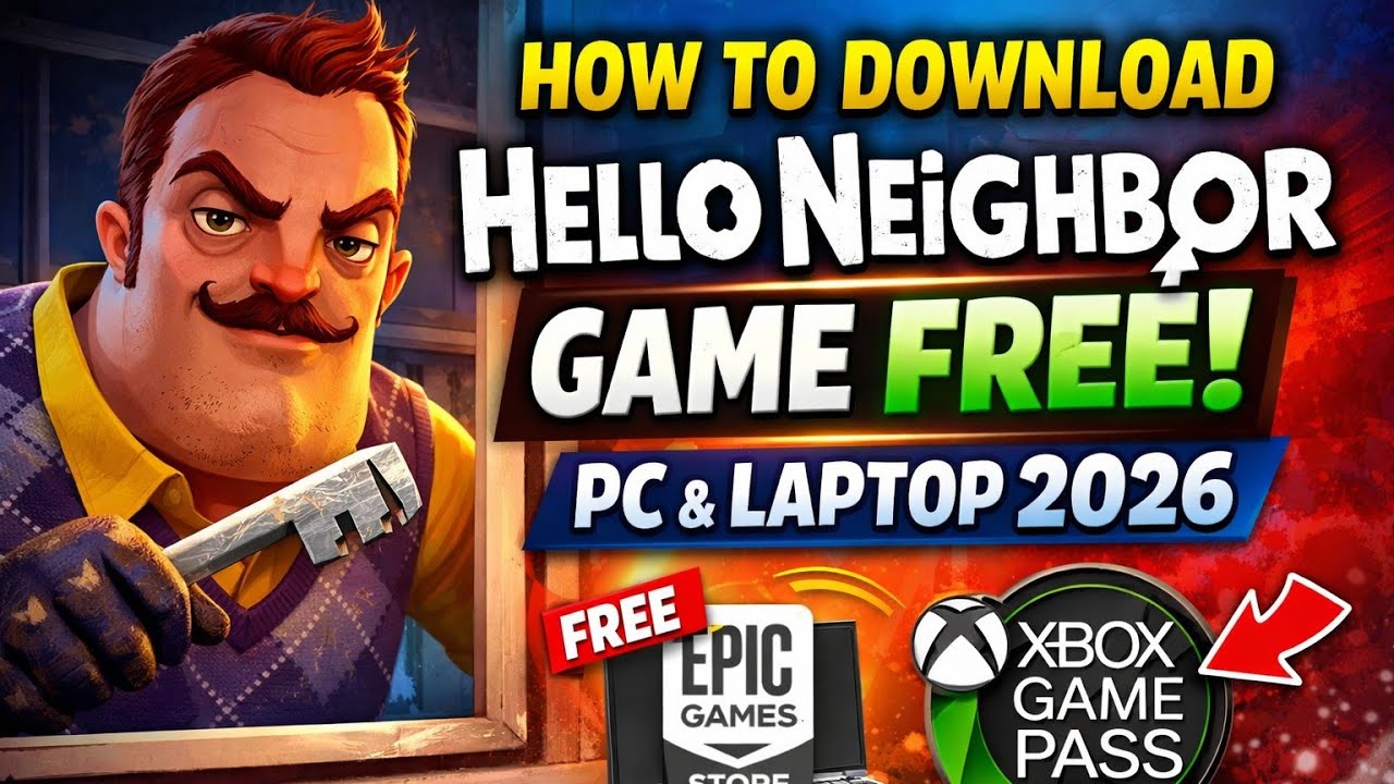HOW TO DOWNLOAD HELLO NEIGHBOUR GAME FREE PC AND LAPTOP 2026