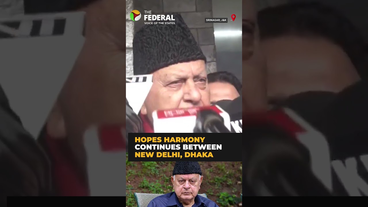 Farooq Abdullah bats for peace in Bangladesh, says New Delhi wants friendship with Dhaka