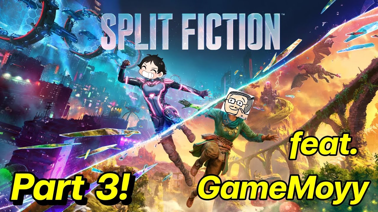 SPIT THE WATER!! ._. Split Fiction part 3 feat. GameMoyy!! - YouTube