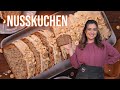 der saftigste Nusskuchen und super schnell gemacht