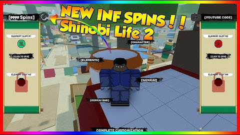 Shinobi Life 2 || New Inf spins script!! [10/9/2020] *Pastebin