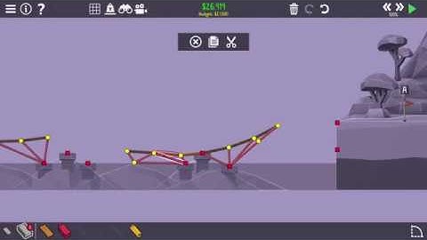 Poly Bridge 2 | 3-06 Rock Skipping