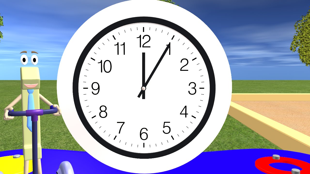 Telling Time For Children Learning The Clock YouTube