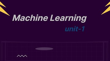Unit-1 Well based learning problems #machinelearning #jntuh #jntuhyderabad #syllabus