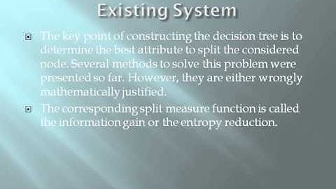 2014 IEEE JAVA/.NET Decision Trees for Mining Data Streams Based on the Gaussian Approximation
