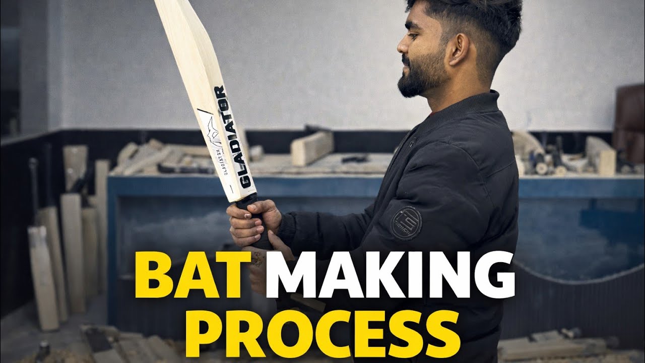Batbat Process BAT KESE BANTE HAI 😳| Bat making full process - YouTube