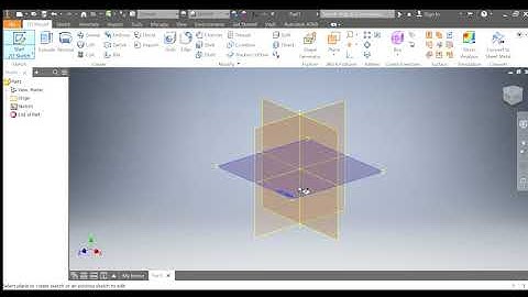 How to create a sphere in autodesk inventor