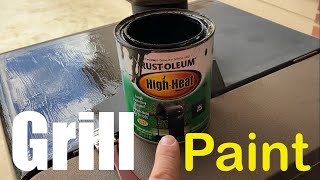 Rustoleum High Heat Grill Paint Review (Resists heat up to 1200 degrees!) by Longshores Outdoors 903 views 5 months ago 4 minutes, 5 seconds