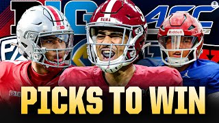 College Football Futures Betting Guide: EXPERT PICKS TO WIN  for Big Ten, SEC + MORE | CBS Sports HQ