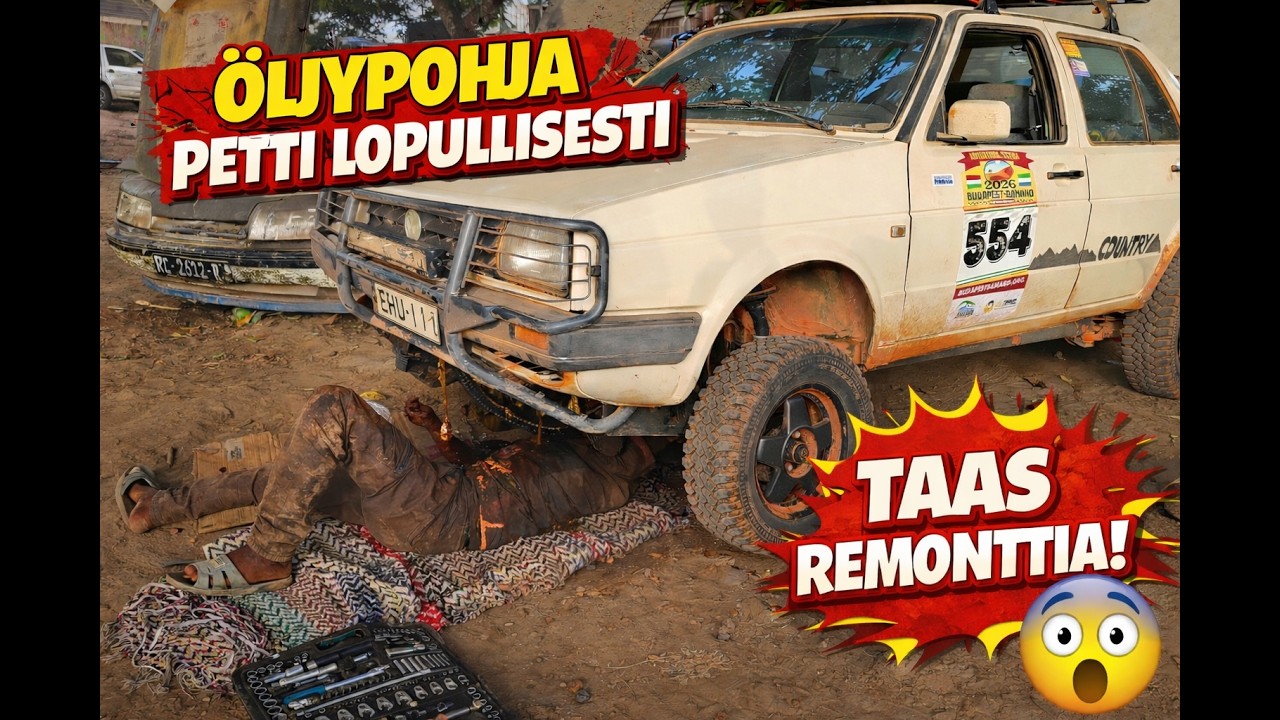 Budapest Bamako päivä 19 Guinea off road