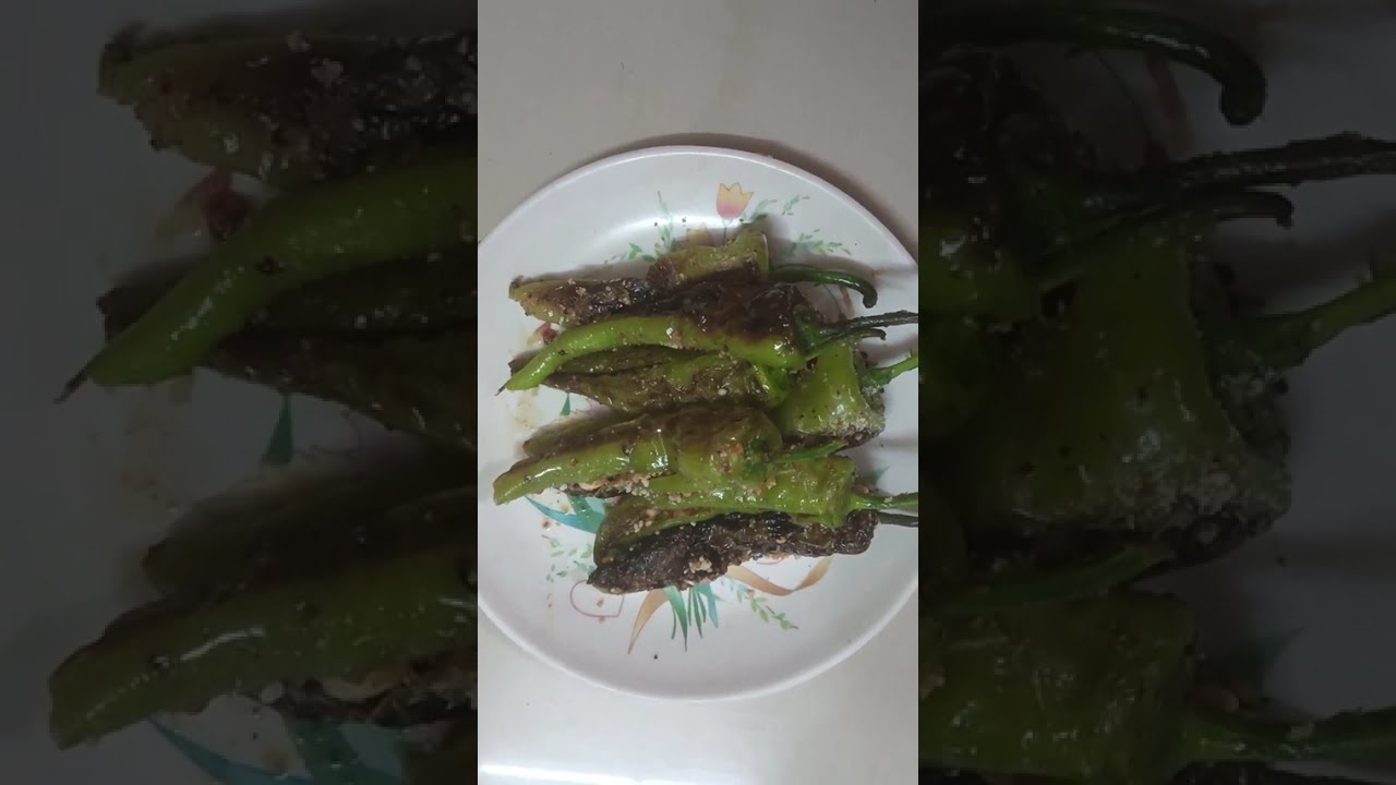 मिरची: भरलेली मसाला मिरची उपवास विशेष