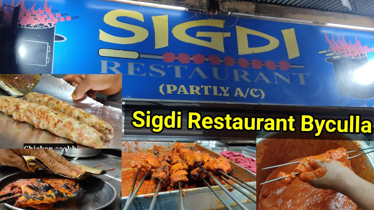 SIGDI Restaurant Byculla Famous chicken Tandoori Leg 🍗 Chicken Seekh