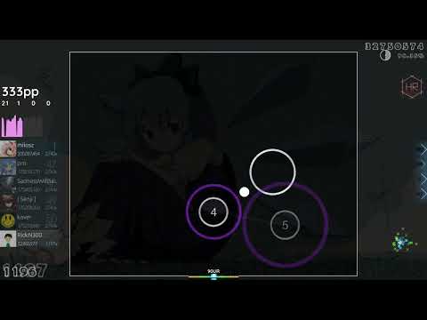 【osu!】look at me tenderly [(＞///＜)] HR 96.46% 386pp FC