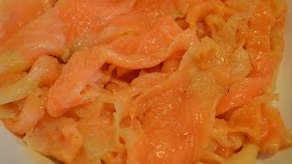 Засаливаем мясо лосося / Meat salted salmon