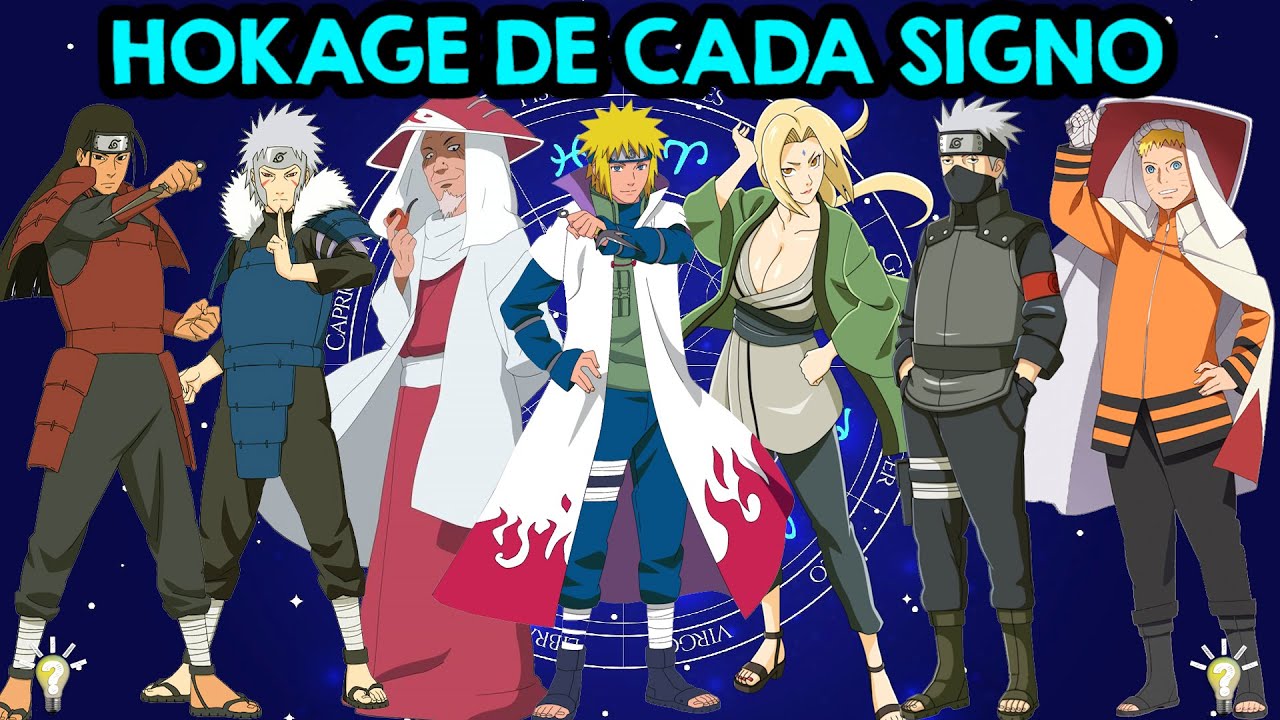 Você seria um hokage ou um membro da akatsuki?