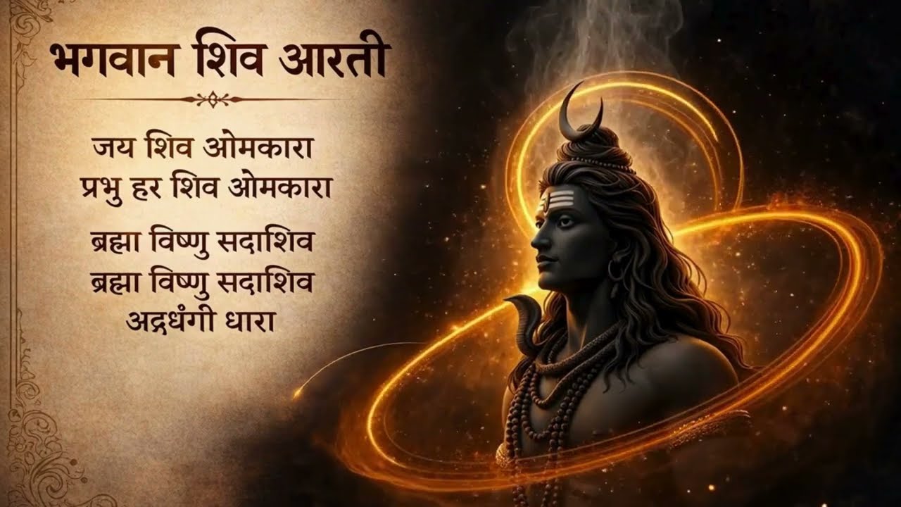 Lord Shiva Aarti – Om Jai Shiv Omkar | Monday Special Aarti